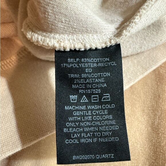 WSLY Cream Quarter-Zip Top - Picture 4 of 5